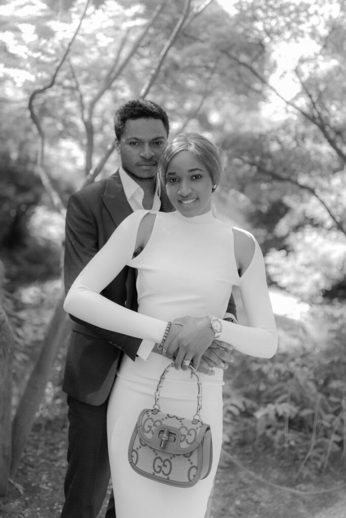 engagement session at Villa Melzi