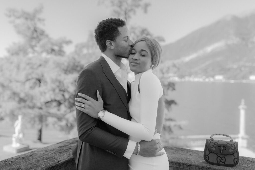 engagement in Villa Melzi