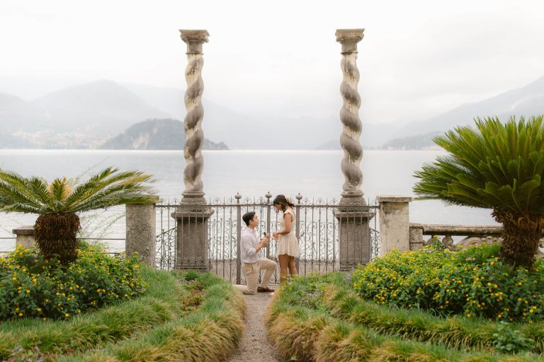 Engagement at Villa Monastero